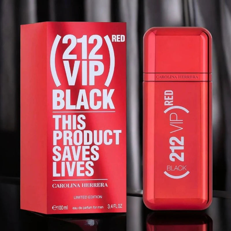 Carolina Herrera 212 VIP Black Limited Edition Red EDP