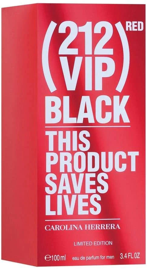 Carolina Herrera 212 VIP Black Limited Edition Red EDP