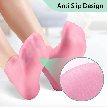 Silicone Moisturizing Gel Heel Socks