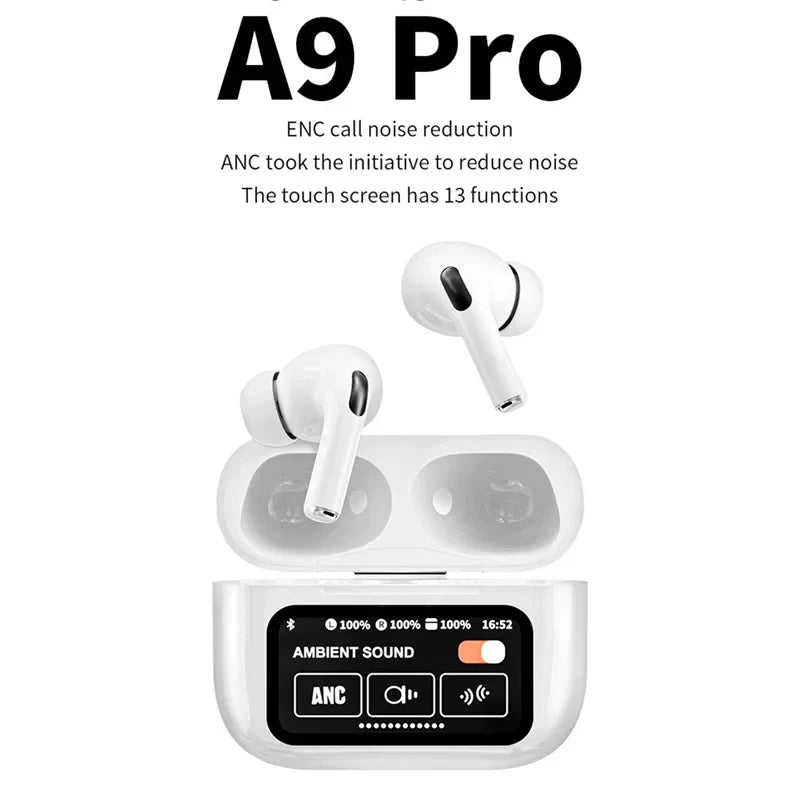 A9 Pro Smart LED Display Earbuds