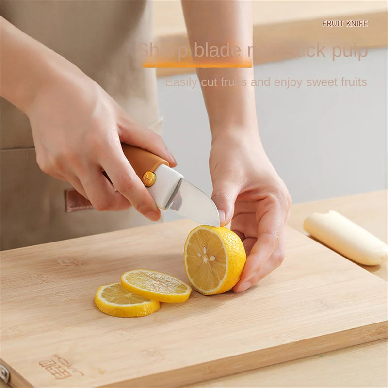 Stainless Steel 2 in 1 Knife with Peeler